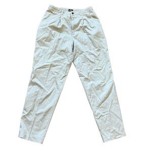 Lee casuals 12 medium vintage slacks pants EUC beige tan cream